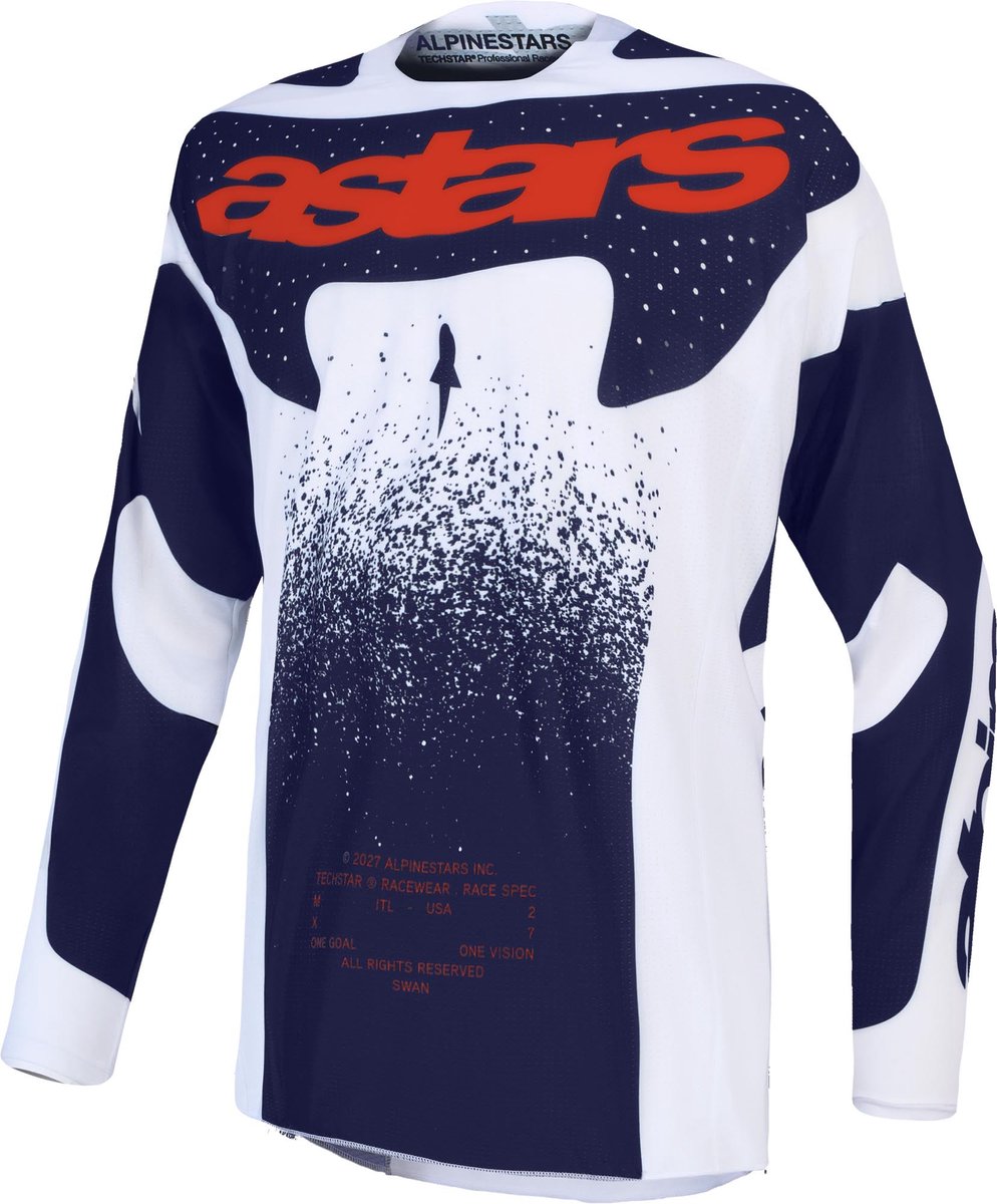 Alpinestars Techstar Swan Motocross-trui -
