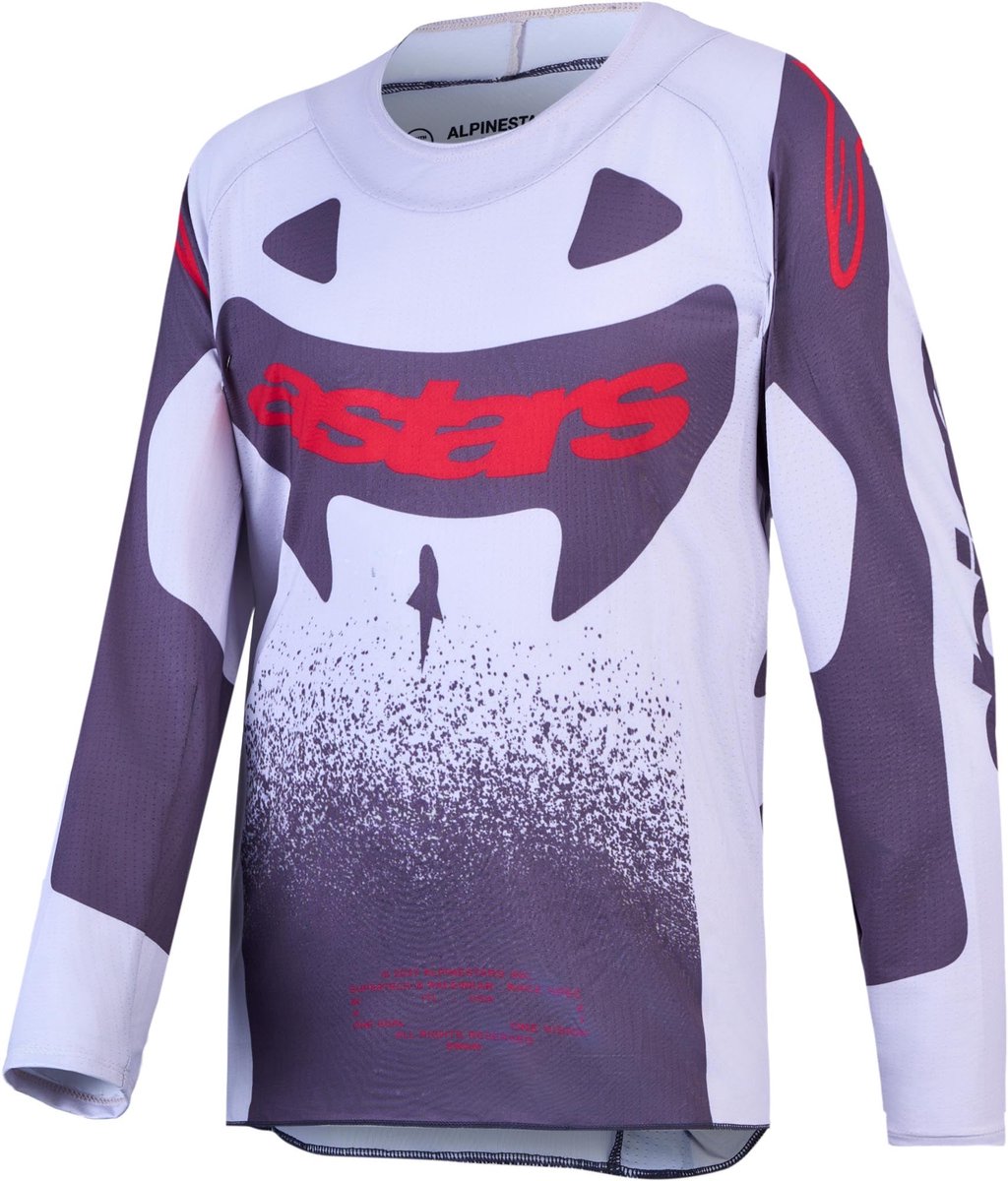 Alpinestars Supertech Swan Jeugd motocrosstrui -