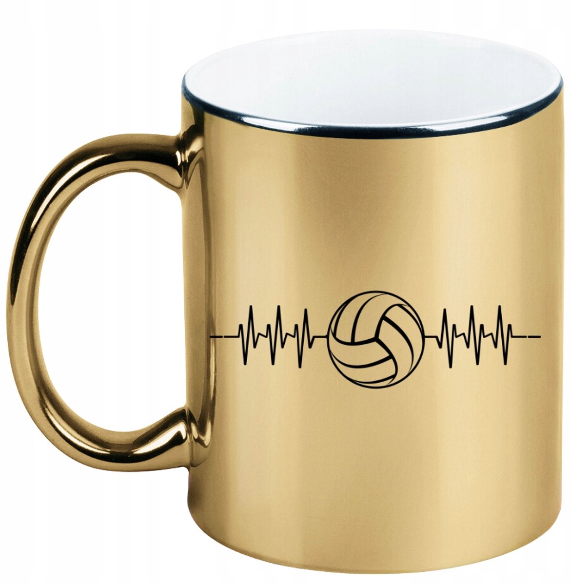 Gouden Mok Volleybal EKG - Uniek cadeau voor fans
