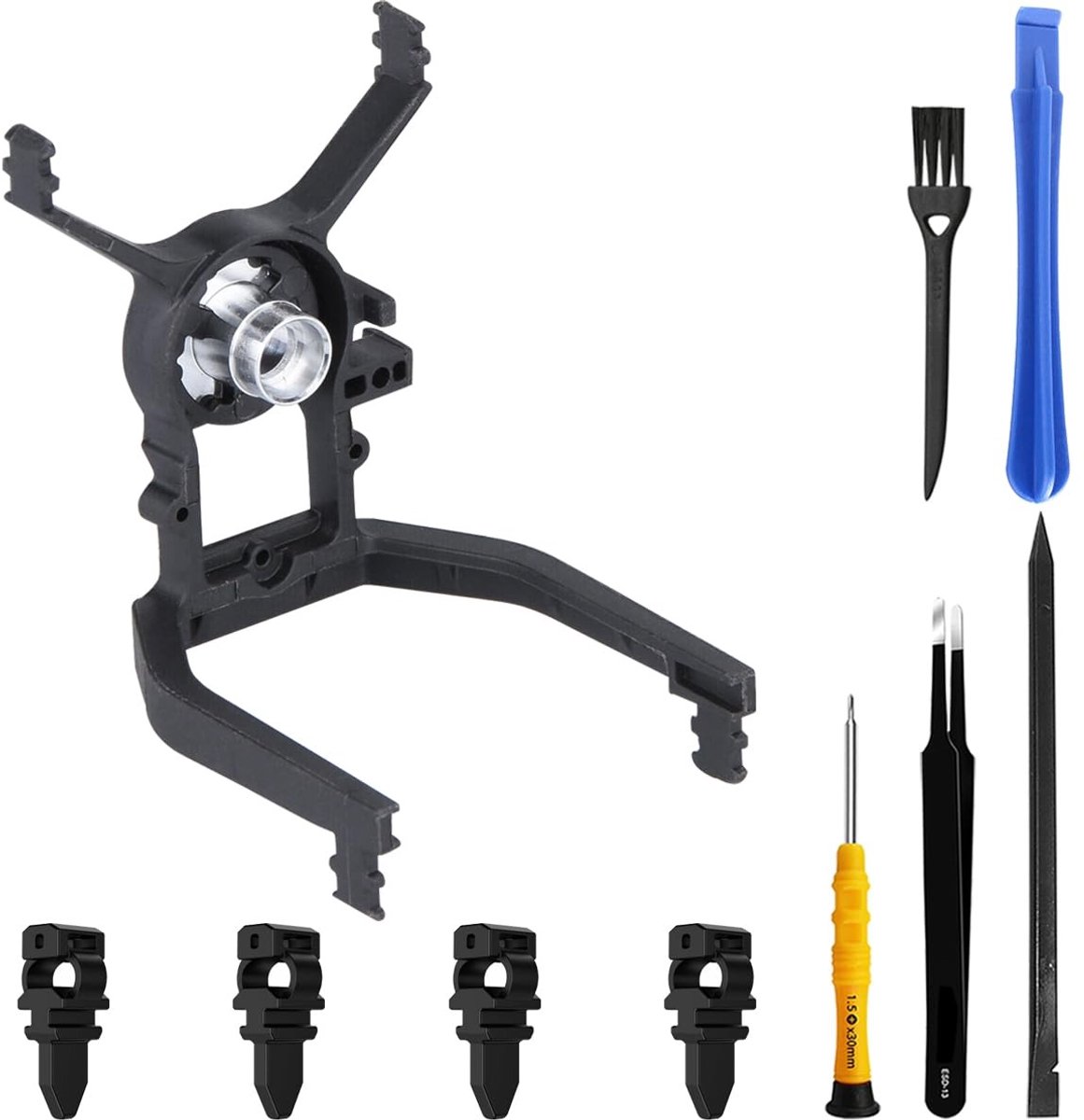 Solidchoice - Vervangende Gimbal Camera Schokdemper voor Mini 2 - Inclusief 4 Demper