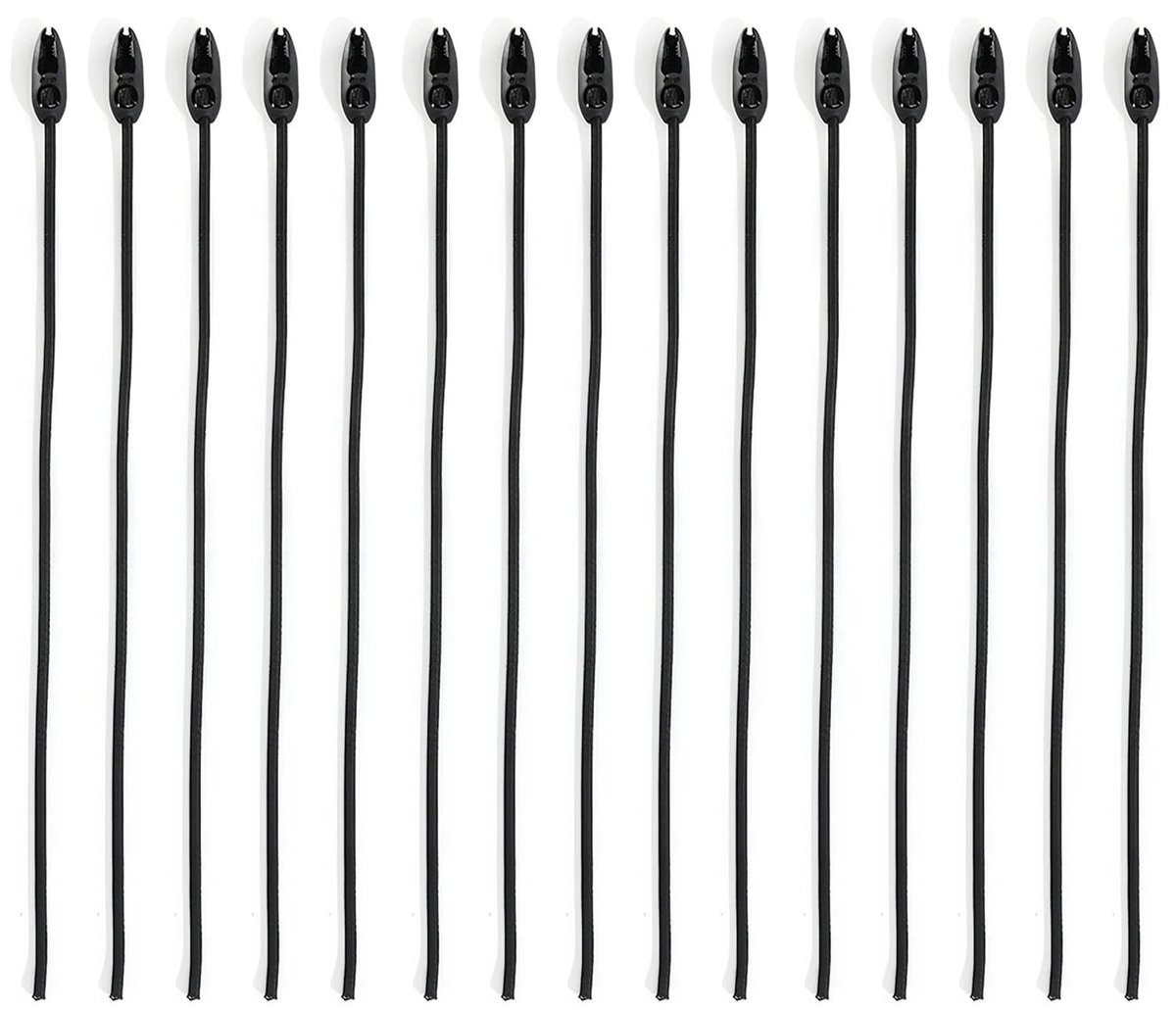 Solidchoice - Set van 15 Elastische Spanners met Haken voor Diverse Toepassingen