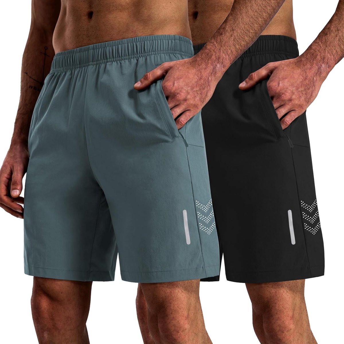 Sportshorts heren - sneldrogend materiaal - comfortabel ontwerp - ideaal voor actieve dagen - SnelShoppen