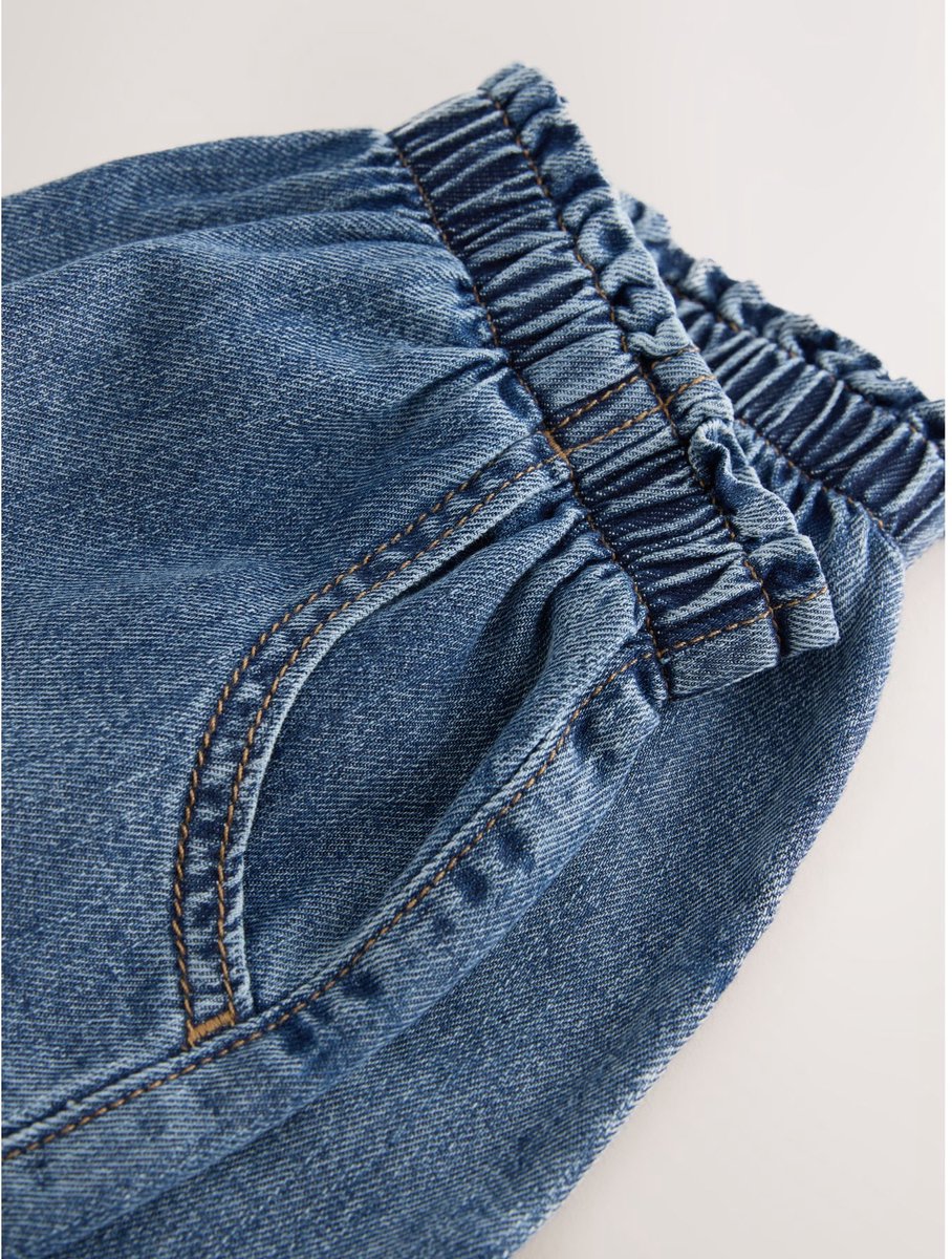 Next - Meisjes - Short met elastische taille - Blauw