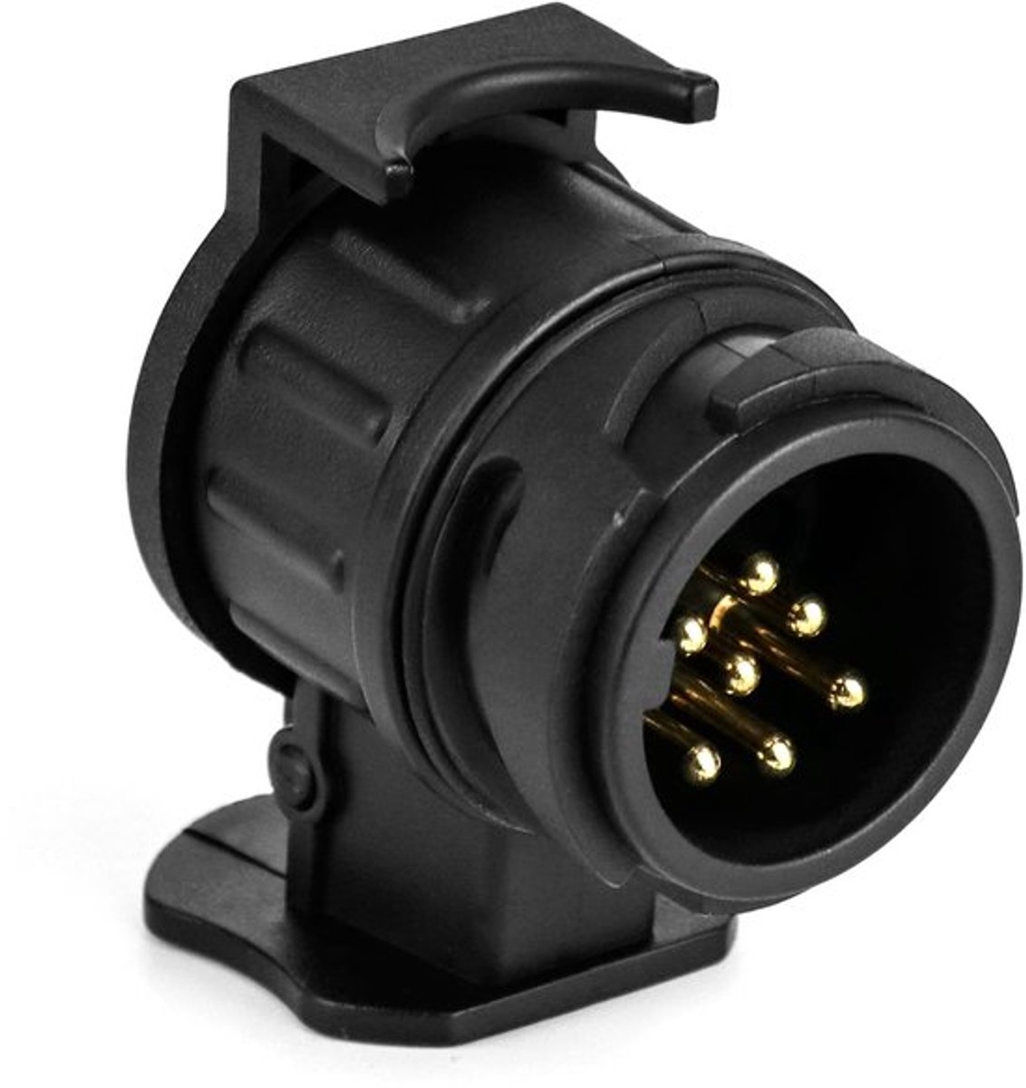 ® adapter 13 naar 7 pin, 12V waterdichte adapter trailer 13 naar 7 voor aanhangerkoppeling
