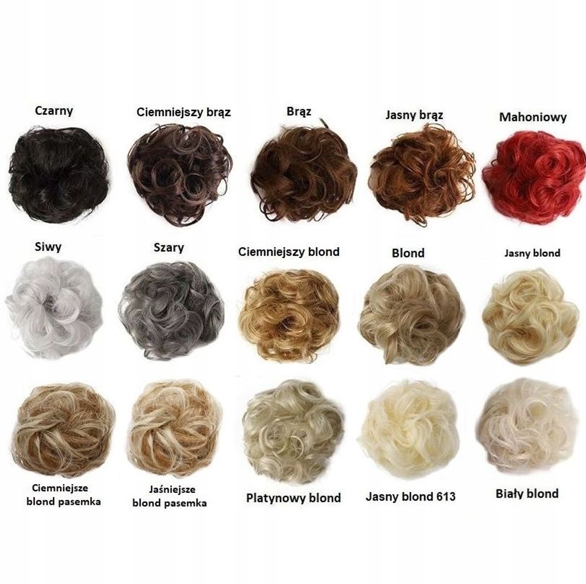 Merkloos Dikke Haarscrunchie met Elastiek - Natuurlijke Look