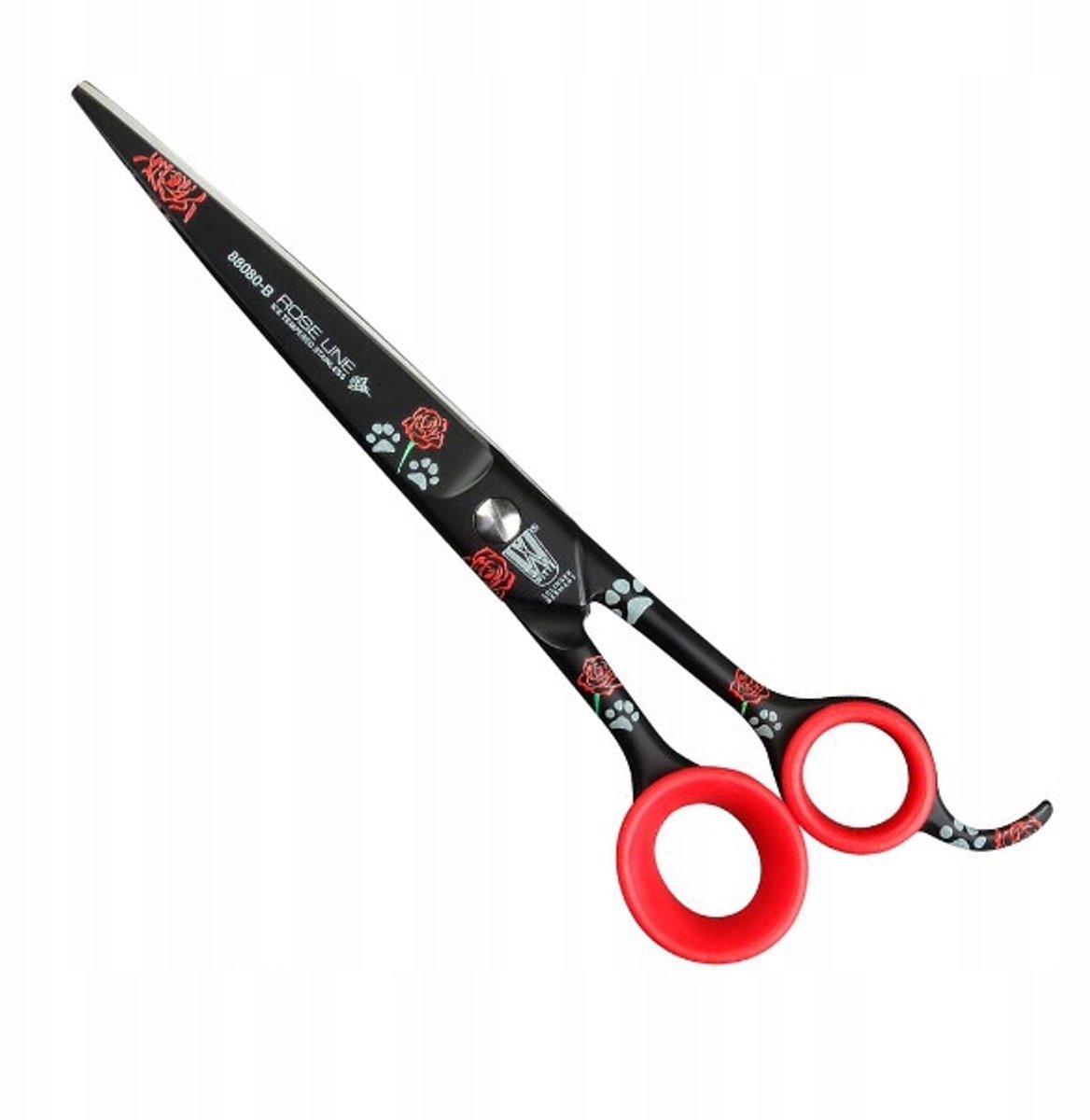 K.R. Witte Rose Line 8.25" Professionele Schaar - Zwart