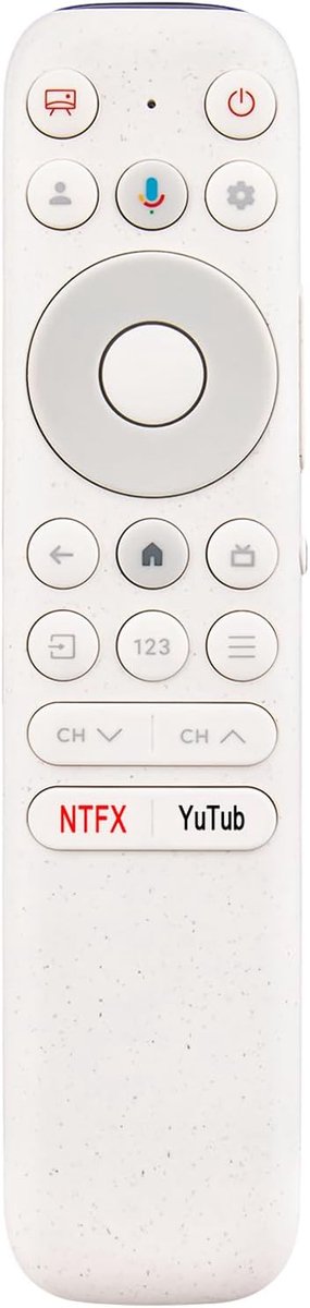 ALLIMITY RC902N FER2 Voice Remote Control Compatible with TCL A300 Pro TV 55A300-Pro 65A300-Pro 75A300-Pro 75A300-Pro - ShopVlot