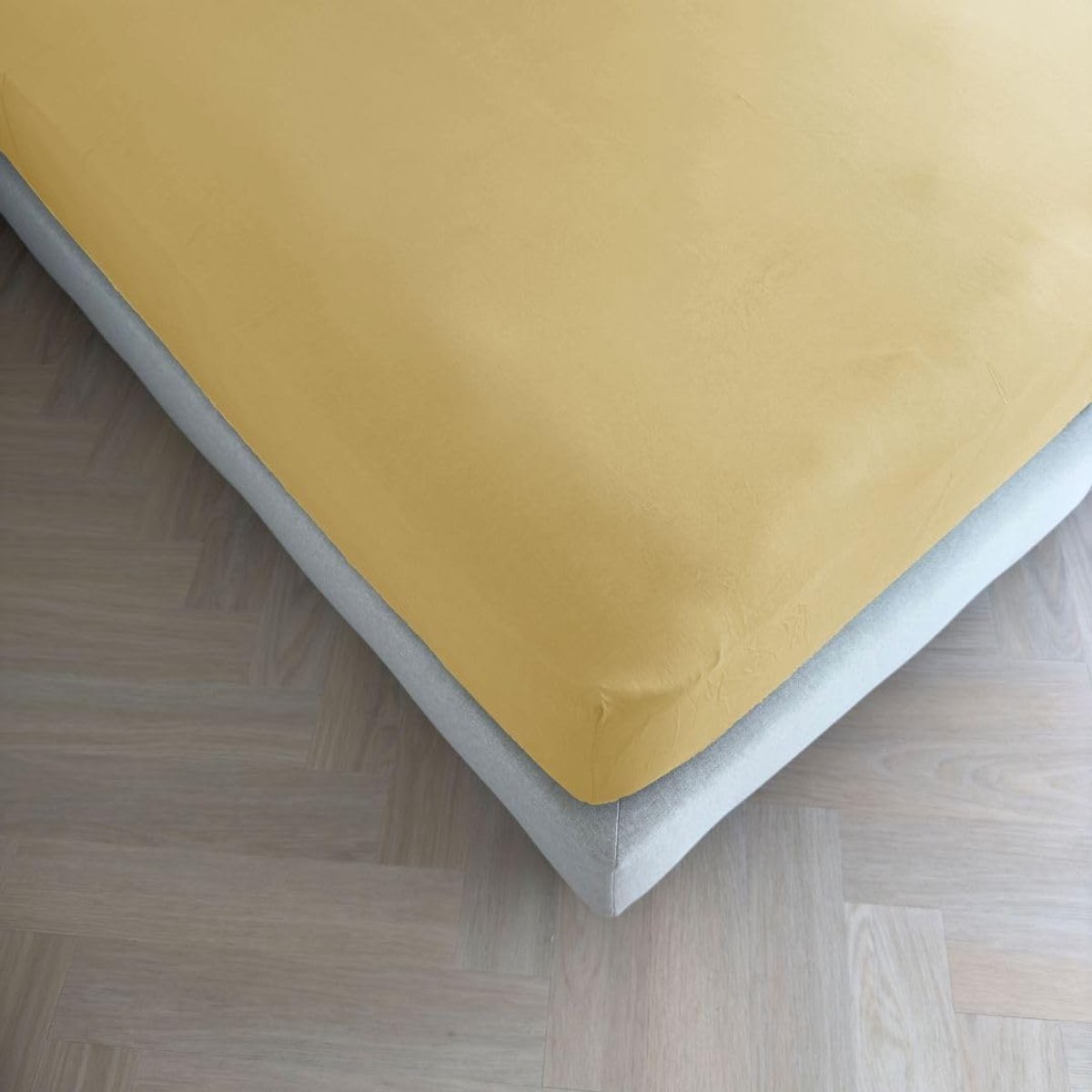 Fitted sheet 180x200 cm - katoen satijn - biologisch katoen - luxe slaapcomfort - SnelShoppen