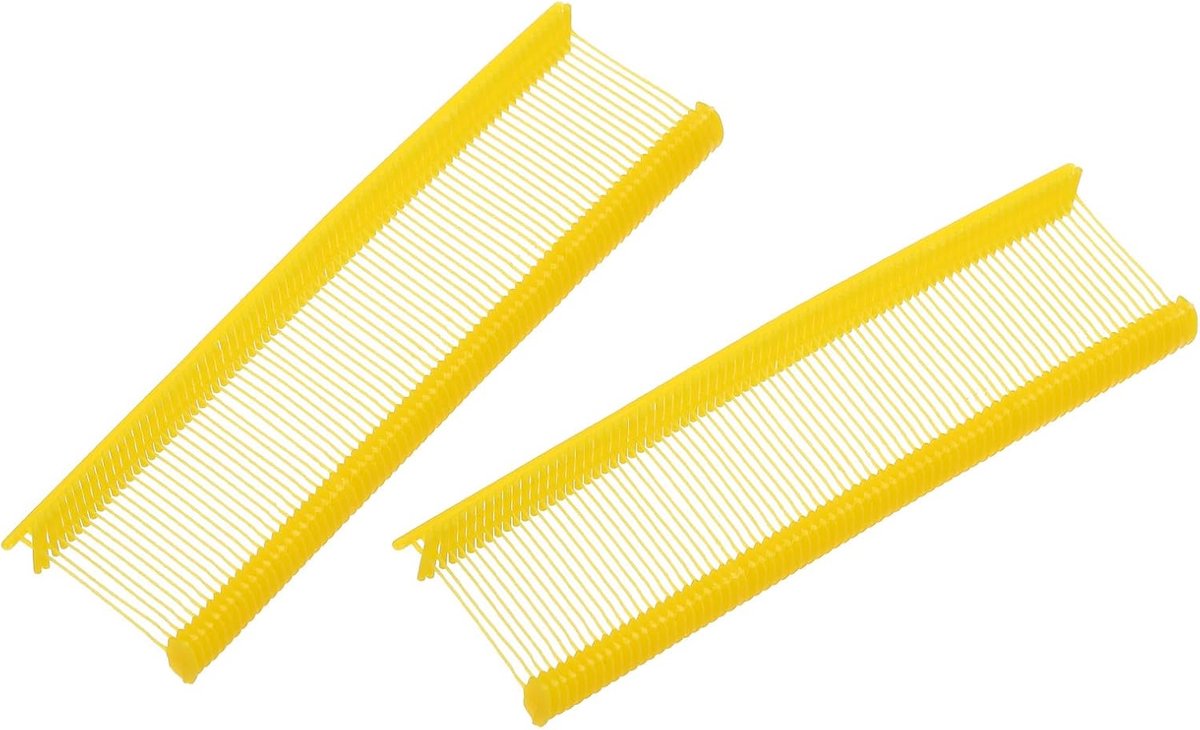 1000 stuks standaard tagging-Barbasteners, 1 inch gele tagging vasteners tagging navulling plastic kleding voor kleding fijne steekprijs-navullingen label