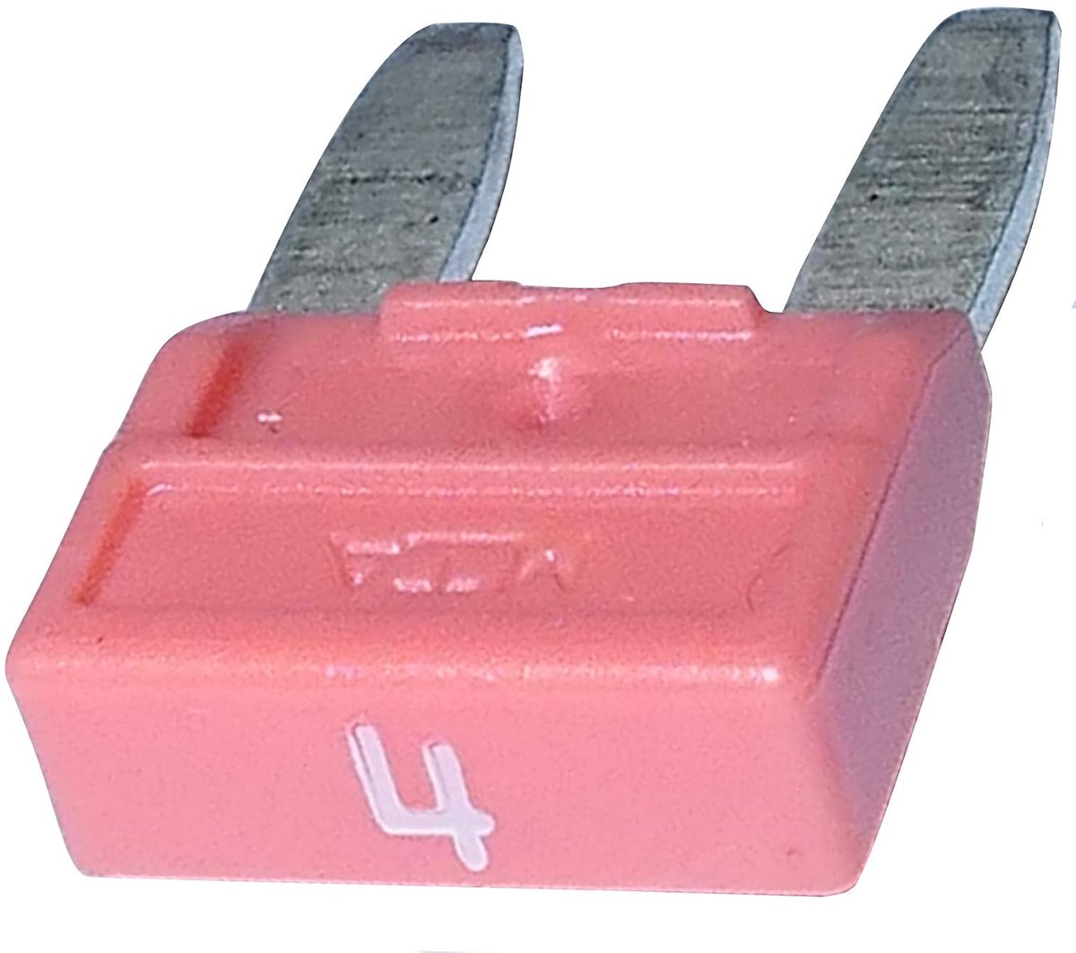 C10290 Zekeringen, 4 A, roze, 11,9 mm, 6 V, 12 V, 24 V, 36 V, 10 stuks