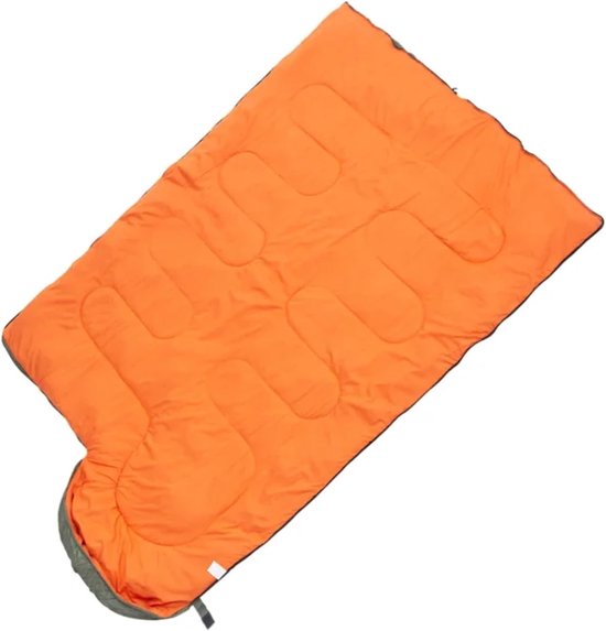 Kampeerslaapzak - Slaapzak envelop - Buitenactiviteiten - Waterdicht ultralicht - 190x75CM - Wijnrood — afbeelding 3