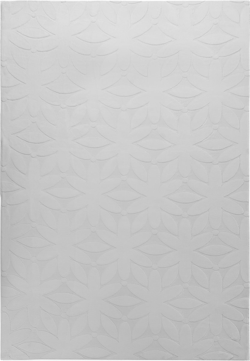 HOOD - Vloerkleed - Lichtgrijs - 160 x 230 cm - Polyester