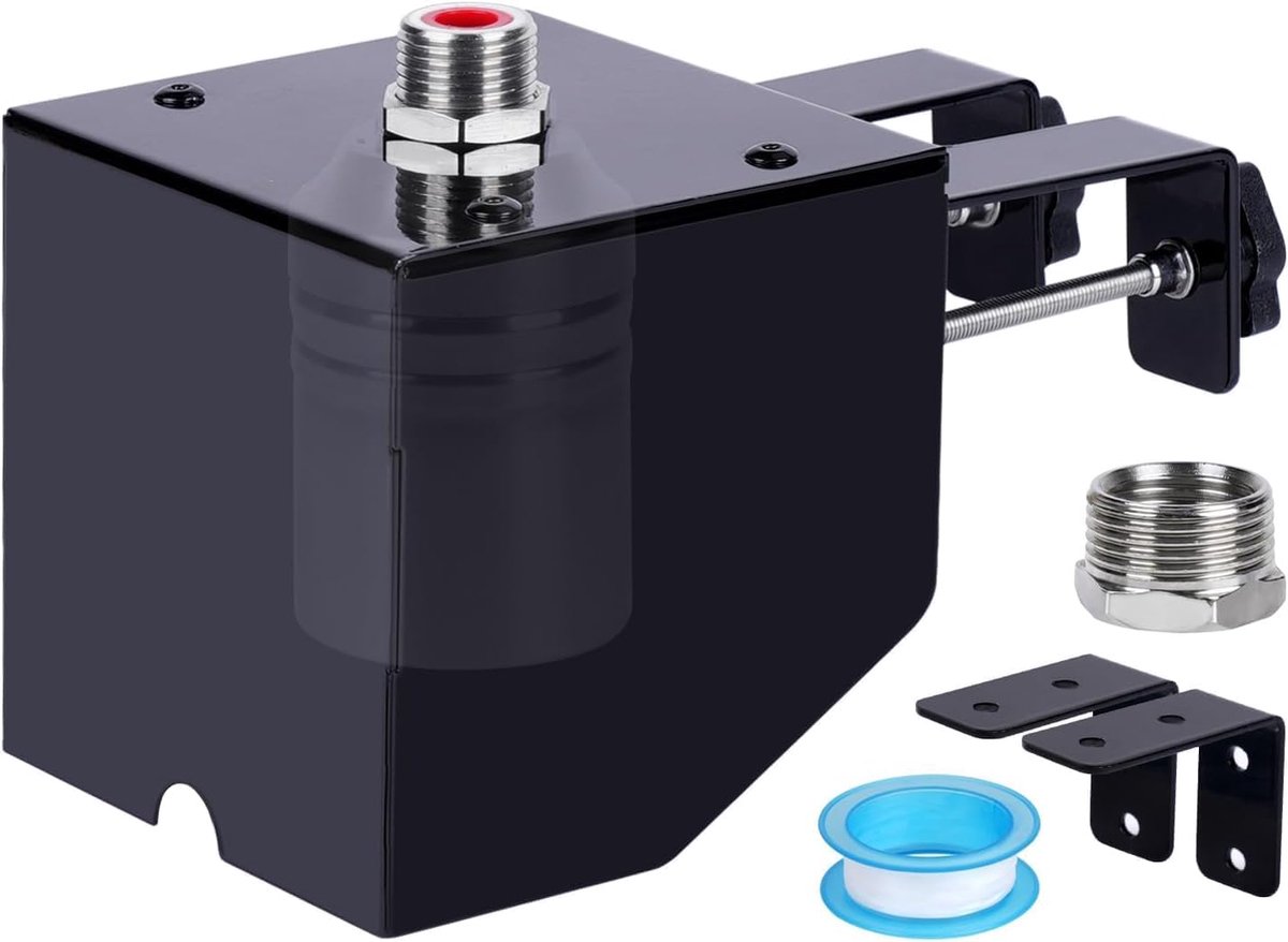 Vlotterklep 1/2 Inch Automatische Vlotter - Volledig Metaal - Inclusief 3/4 Inch Adapter - Ideaal voor Waterreservoirs - ShopVlot