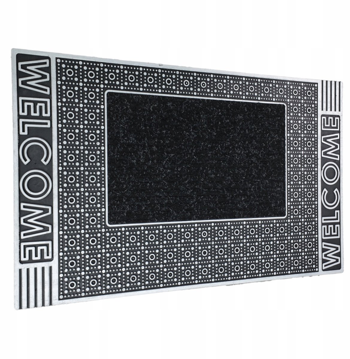 Antislip PVC Buitenmat 43x70cm met 'Welcome' Design