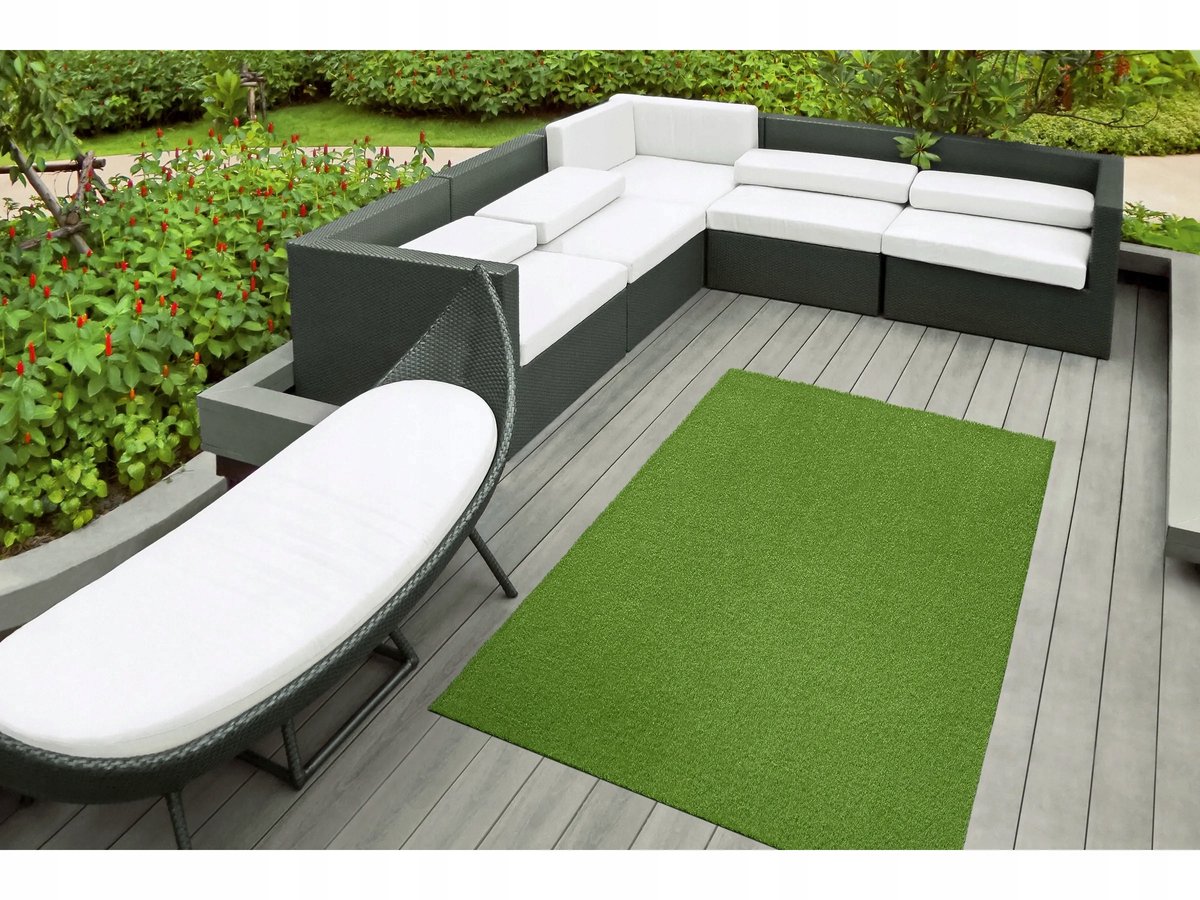 Kunstgras Tapijt 200x550cm - Balkon, Terras, Zacht 18mm