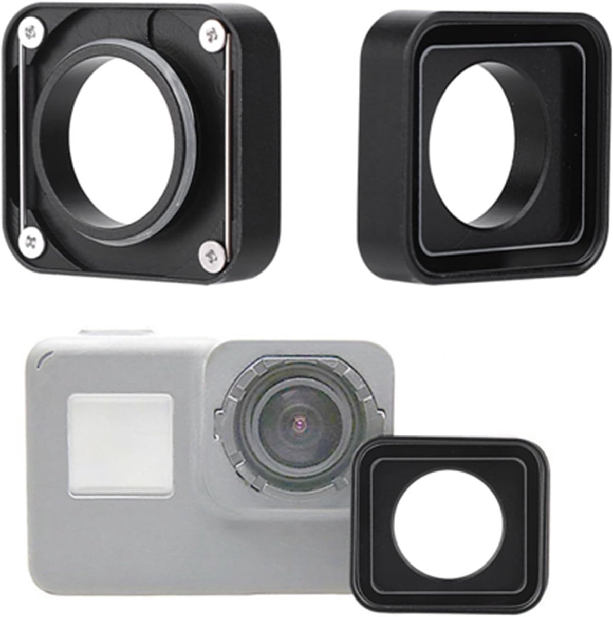 Beschermende lens, vervangende lens voor zee, bergen, sneeuw en open gebieden, et, compatibel voor 5/6/7 zwarte camera