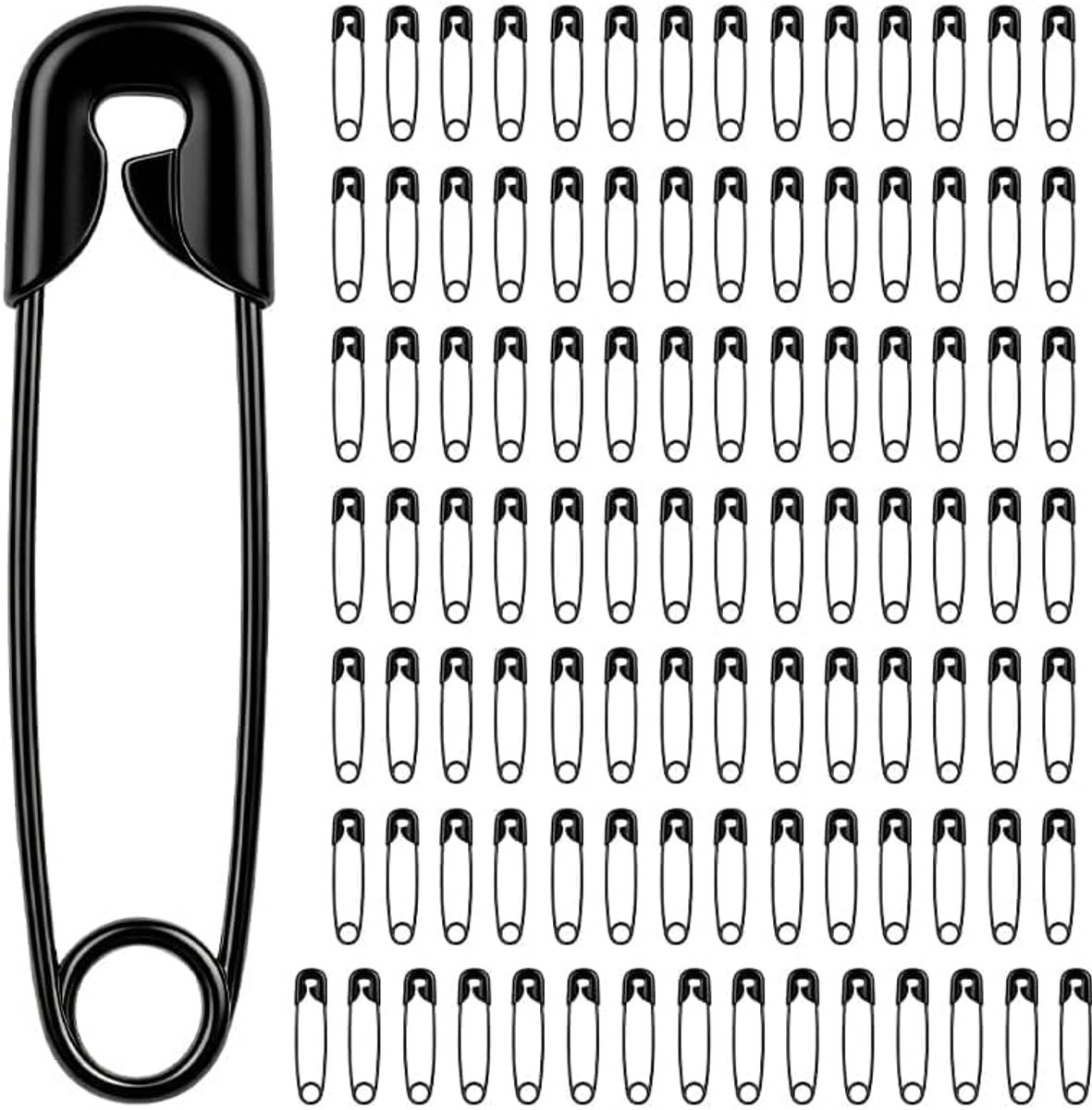 28 mm, 100 stuks, roestbestendige metalen naainaalden