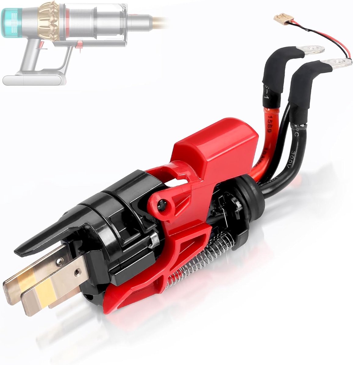 Triggerschakelaarset, compatibel met Dyson V11 V15 | Voor SV22 SV28 SV15 SV17 schakelaar, hoofdlichaam met V11 trigger in click-in versie