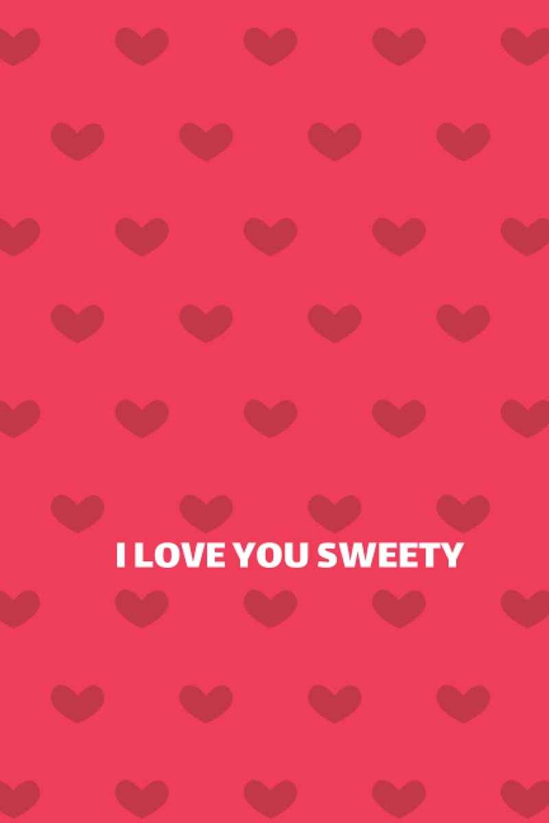 SWEETY: lined notrbook - 6*9 - 100 white pages