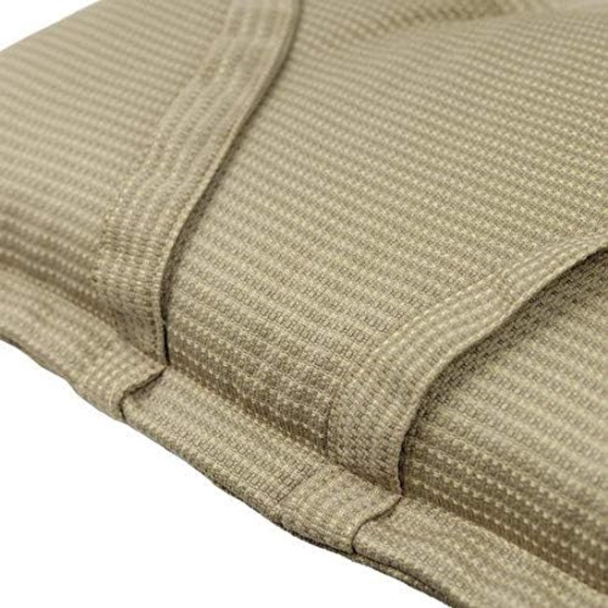 Tuinkussen hoge rug Manchester zand - speciaal geweven stof - stevige foam voor extra comfort - SnelShoppen