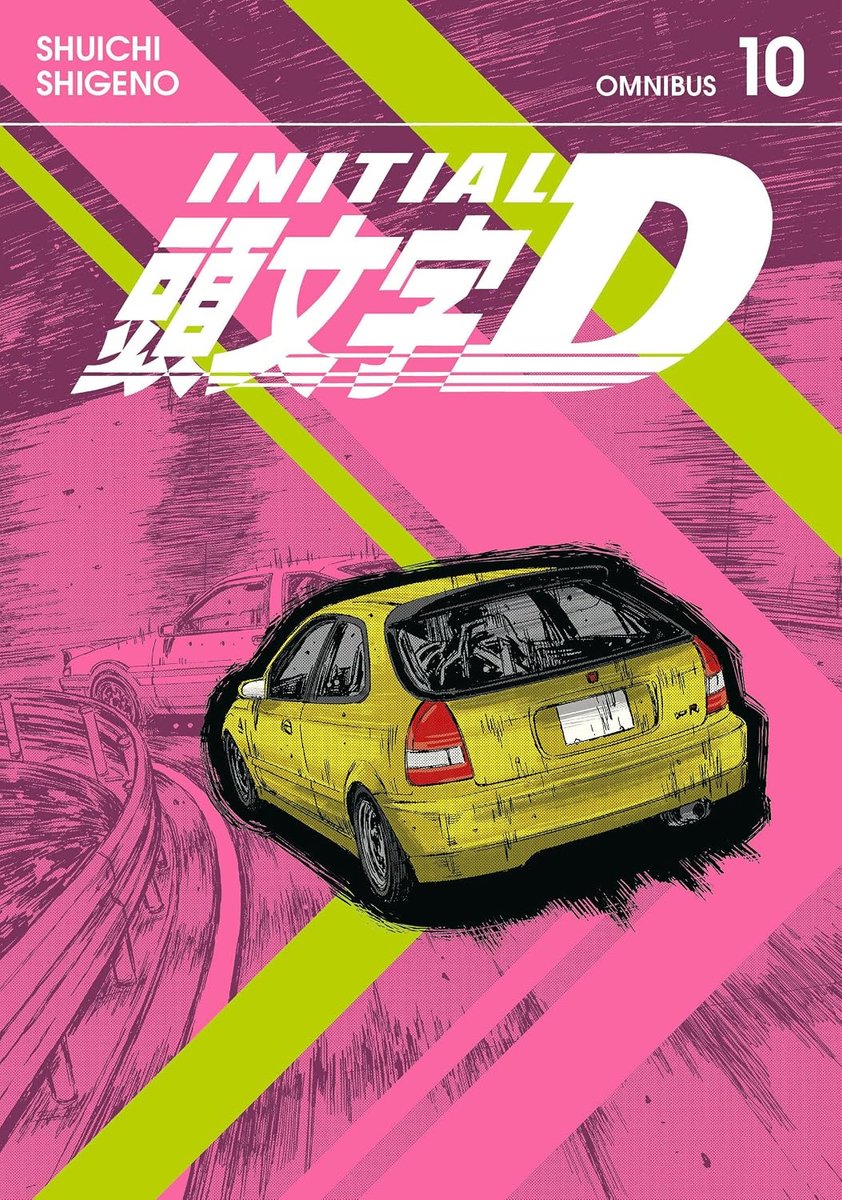 Initial D omnibus 10 - deel 19-20 - spannende autowedstrijden - verzameluitgave - ShopVlot