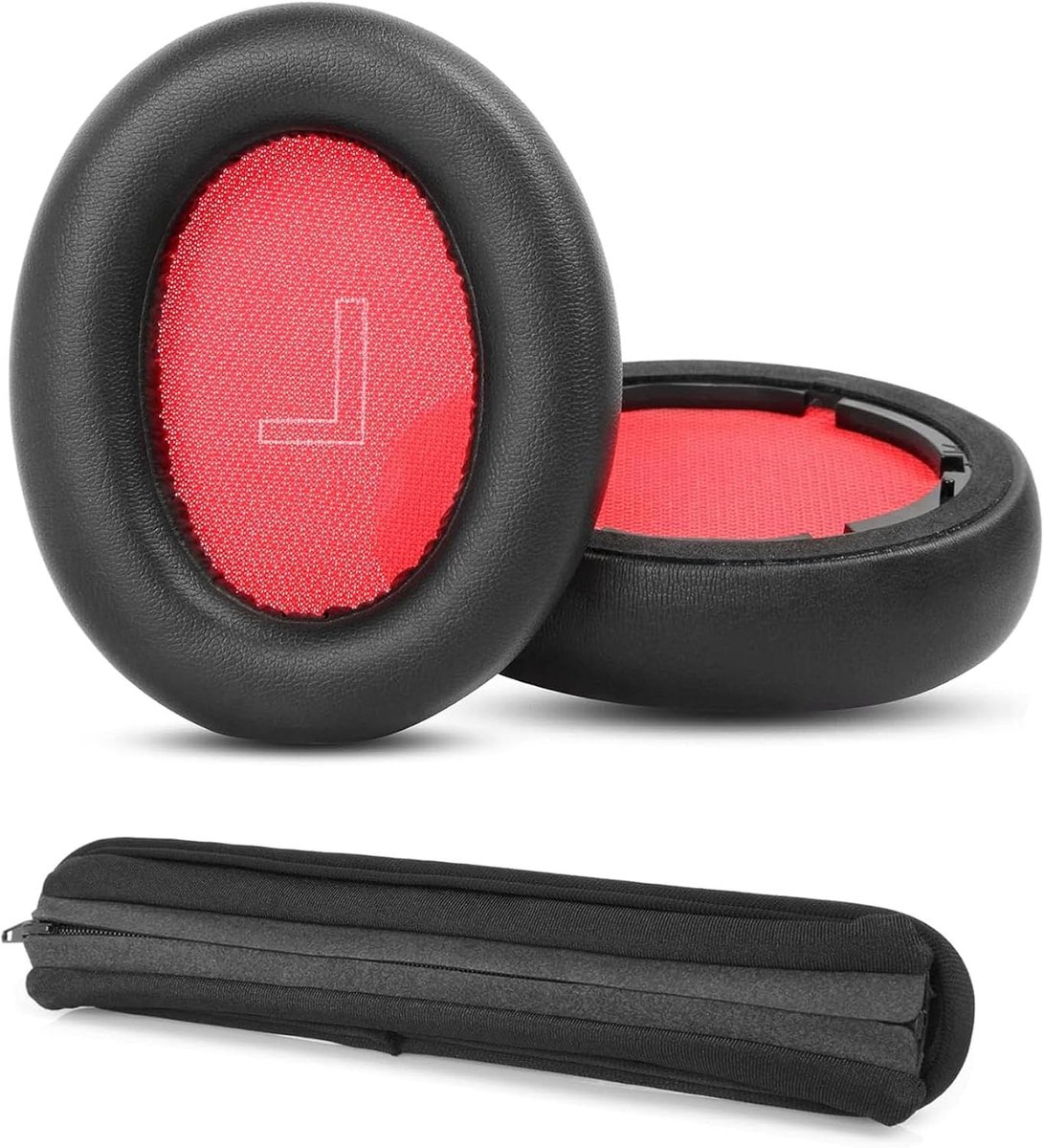 Oorkussens en hoofdband vervanging - zacht kunstleer/memory foam - optimale comfort en geluidsisolatie - ShopVlot