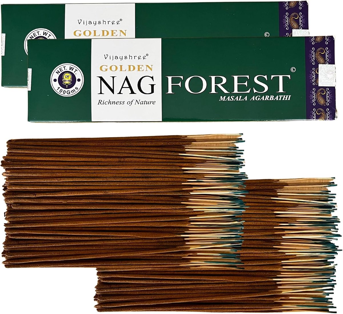 Wierookstokjes 200 g - gouden nag forest - aromatherapie - perfect voor meditatie - ShopVlot