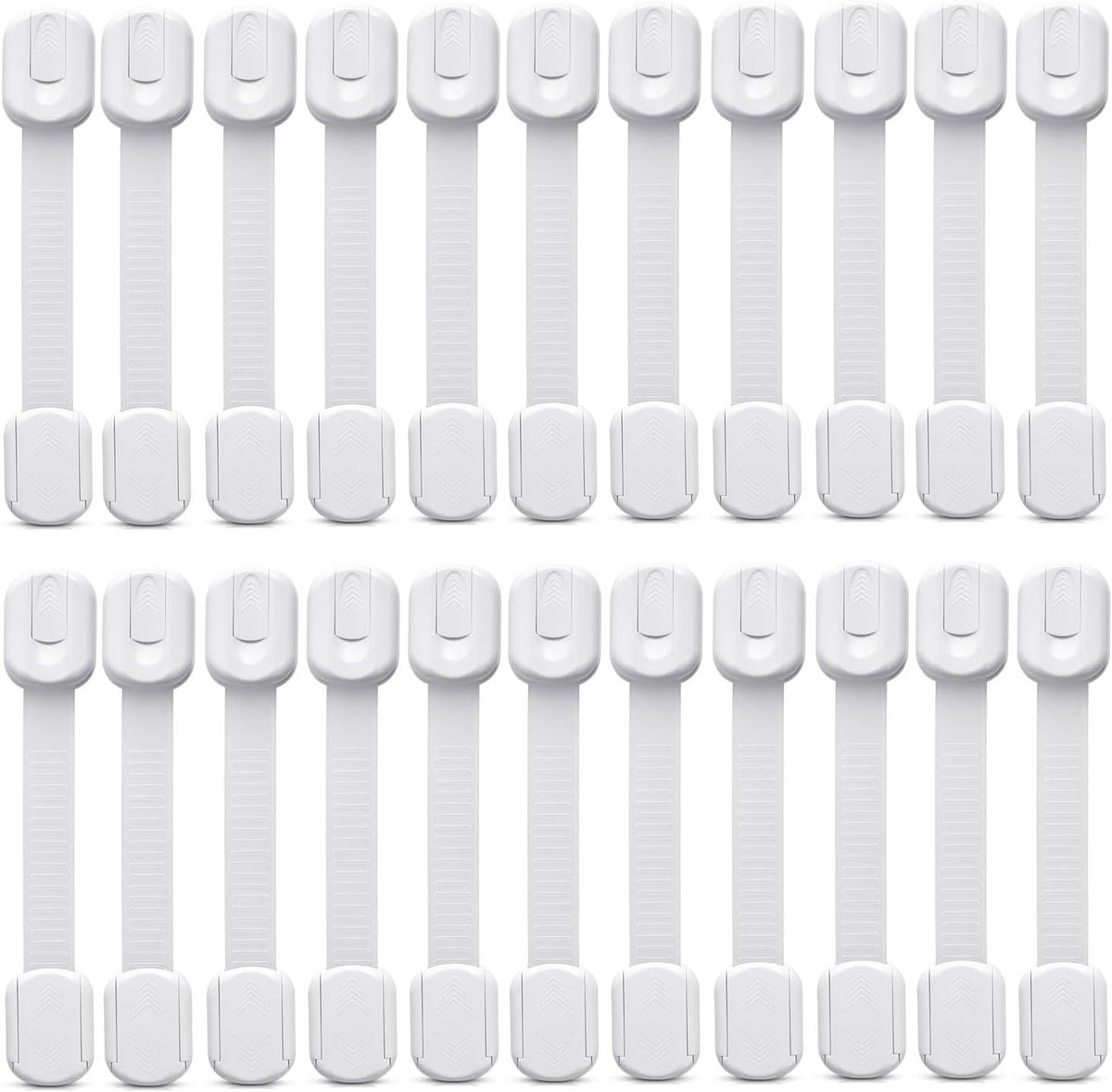 Babydeurslot 22 Stuks - Veiligheidsvergrendeling - Extra sterke plakstrip - Bescherming voor kinderen - ShopVlot