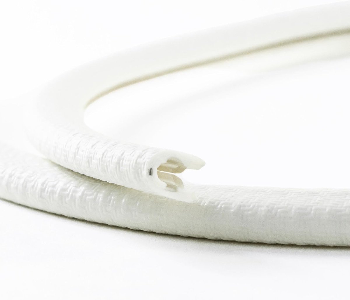 Randbescherming profiel 1143 KS1053 - PVC met metalen klemband - voor randen 1-2 mm - weerbestendig en flexibel - ShopVlot