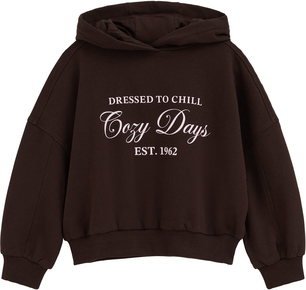 WE Fashion Meisjes oversized hoodie met print