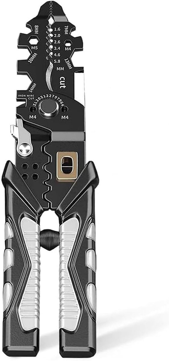 Draadstripper Multifunctioneel 25 in 1 - Chroom vanadium staal - Snijden en strippen - Ideaal voor elektriciens - ShopVlot