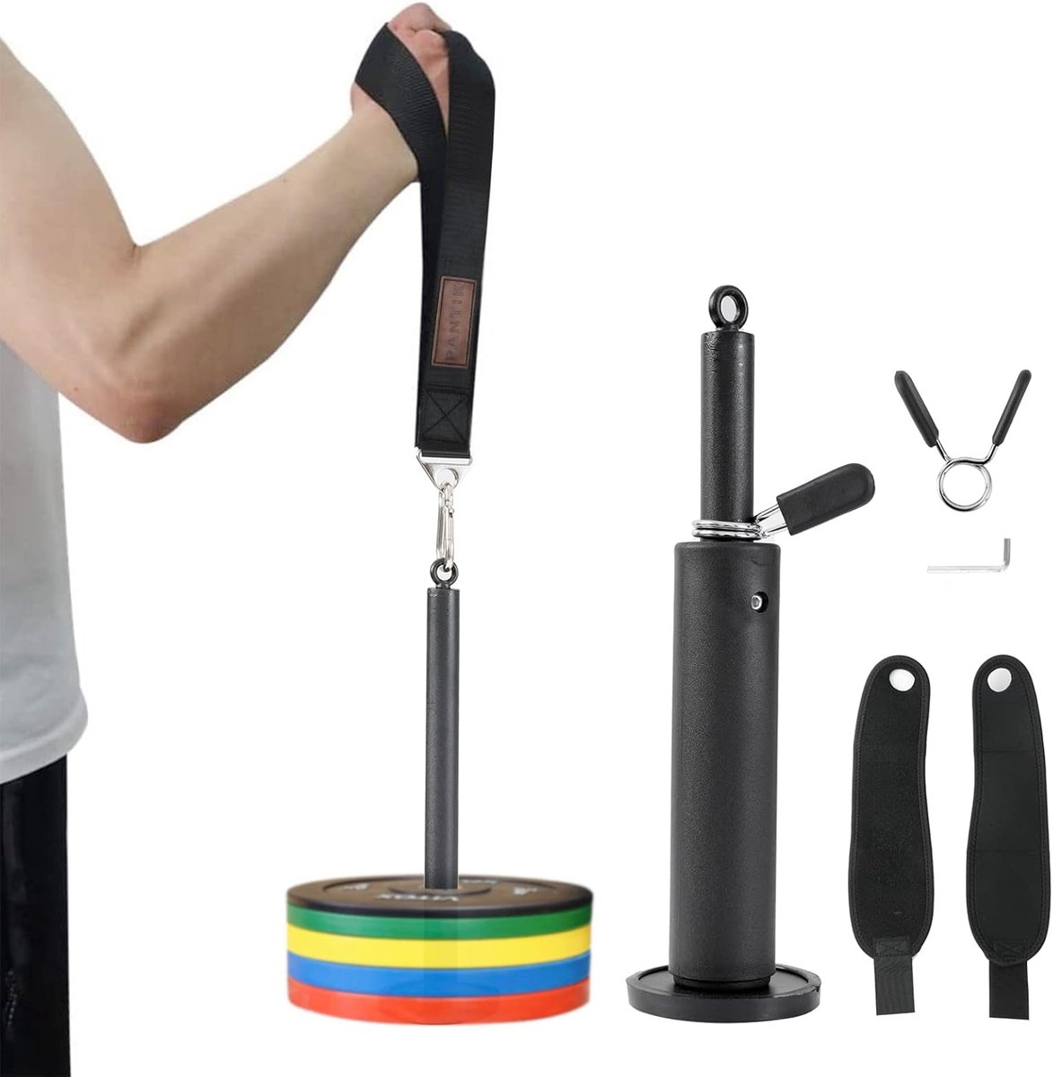 Armworsteltraining Belt - Duurzaam nylon - Stabiele dubbele ring - Versterk je gripkracht - ShopVlot