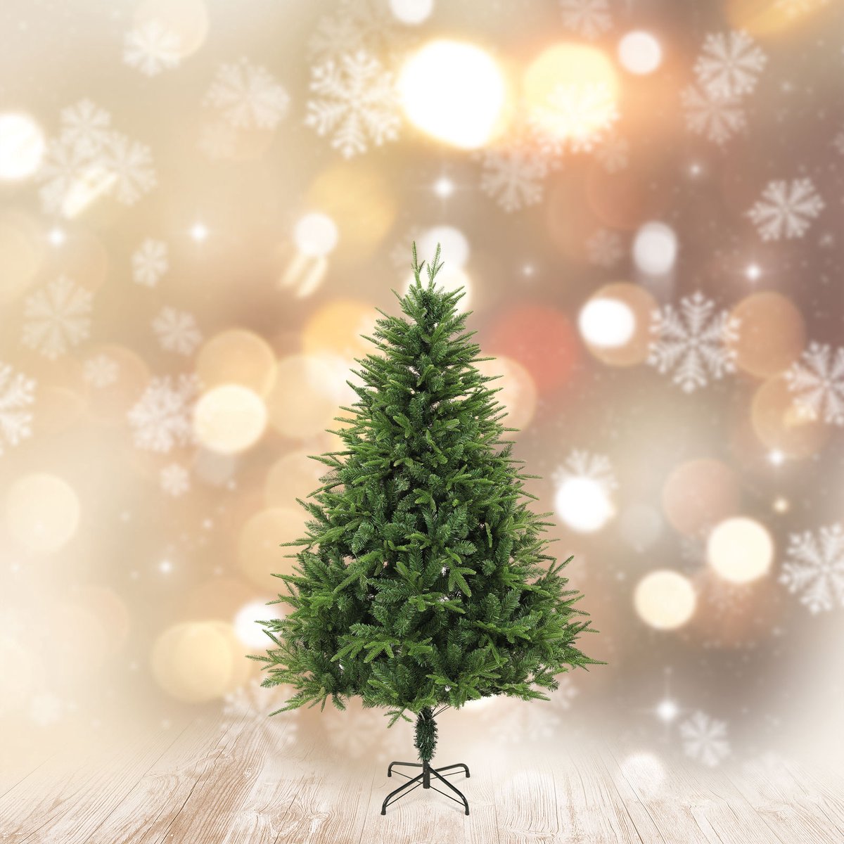 Kunstkerstboom - 150 cm - PE / PVC 1 Stuks [56480B]
