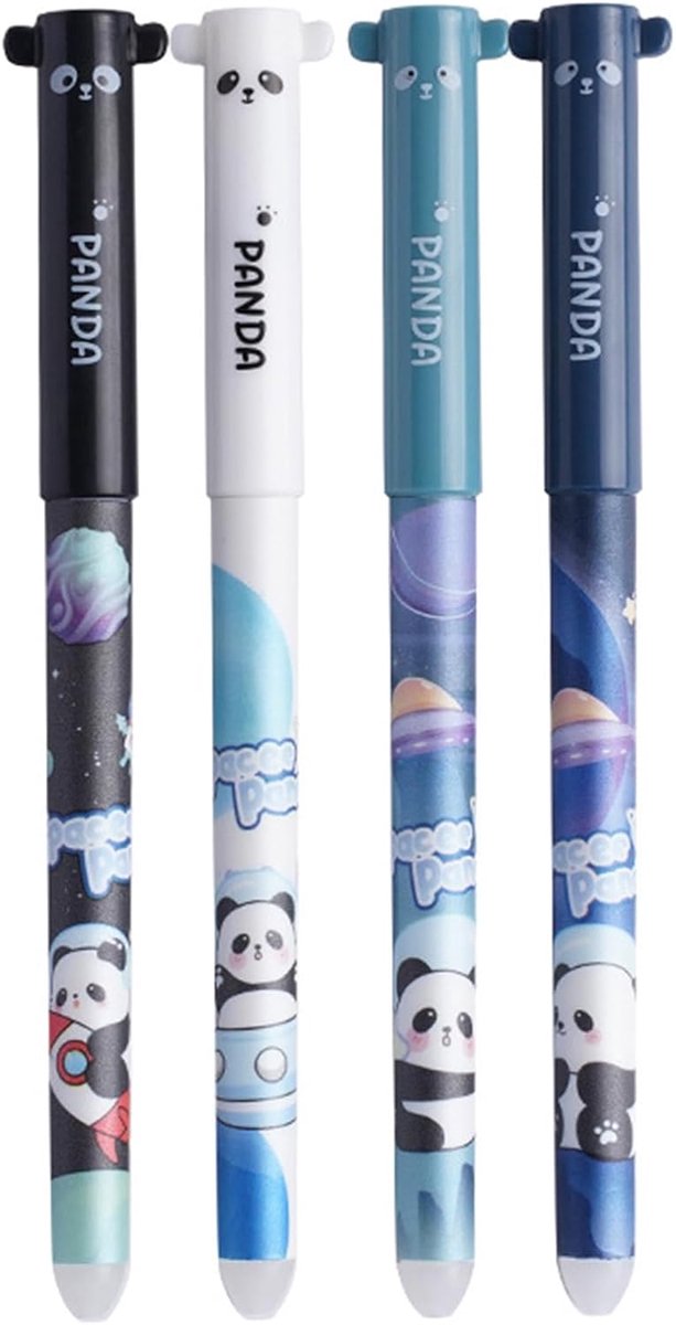 Gelpennen 0.5 mm - thermosensitieve inkt - schattig panda ontwerp - ideaal voor school en kantoor - ShopVlot