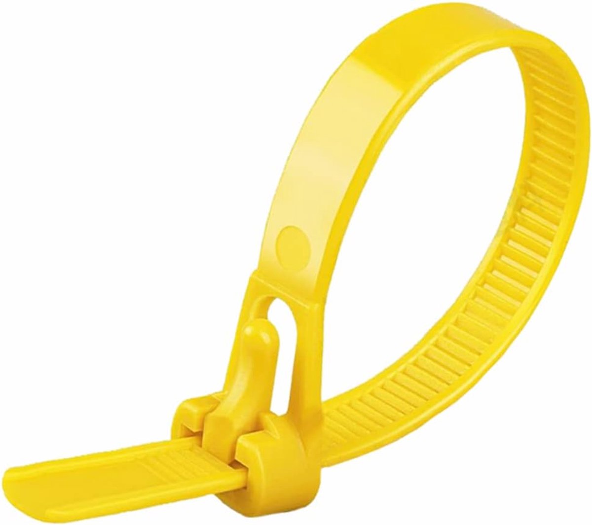 Kabelbinders 150mm - Geel - Sterk nylon - Ideaal voor kabelbeheer - ShopVlot