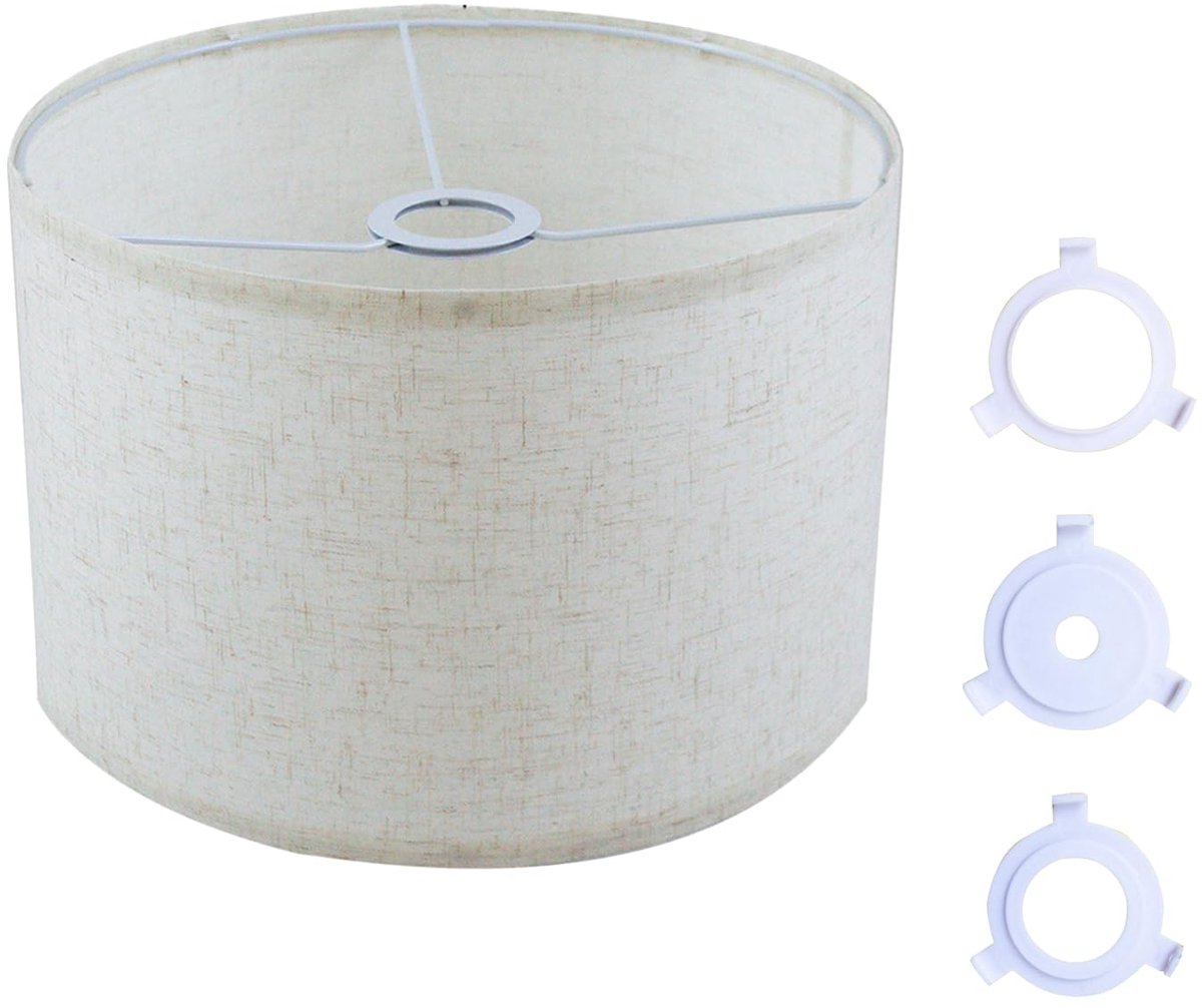 Lampenkap E27/E26/E14 - stoffen design - converter inbegrepen - sfeervolle verlichting - ShopVlot