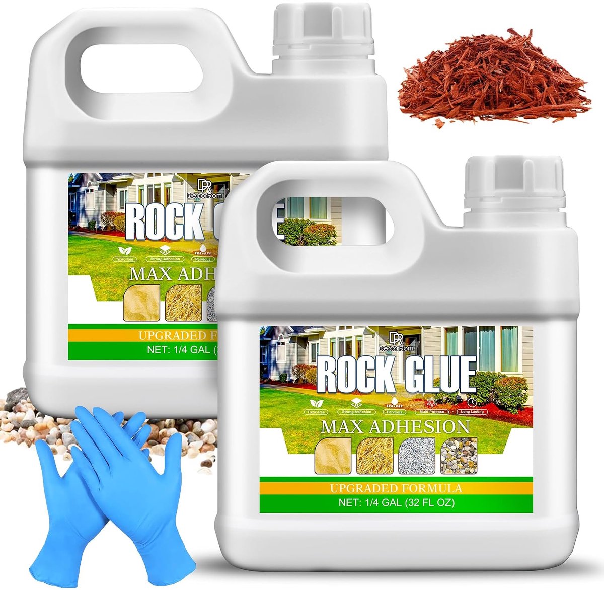 Gravel Glue 2 L – Professionele lijm voor grind en stenen – Gebruiksklare hars – Voor duurzame tuinpaden - ShopVlot