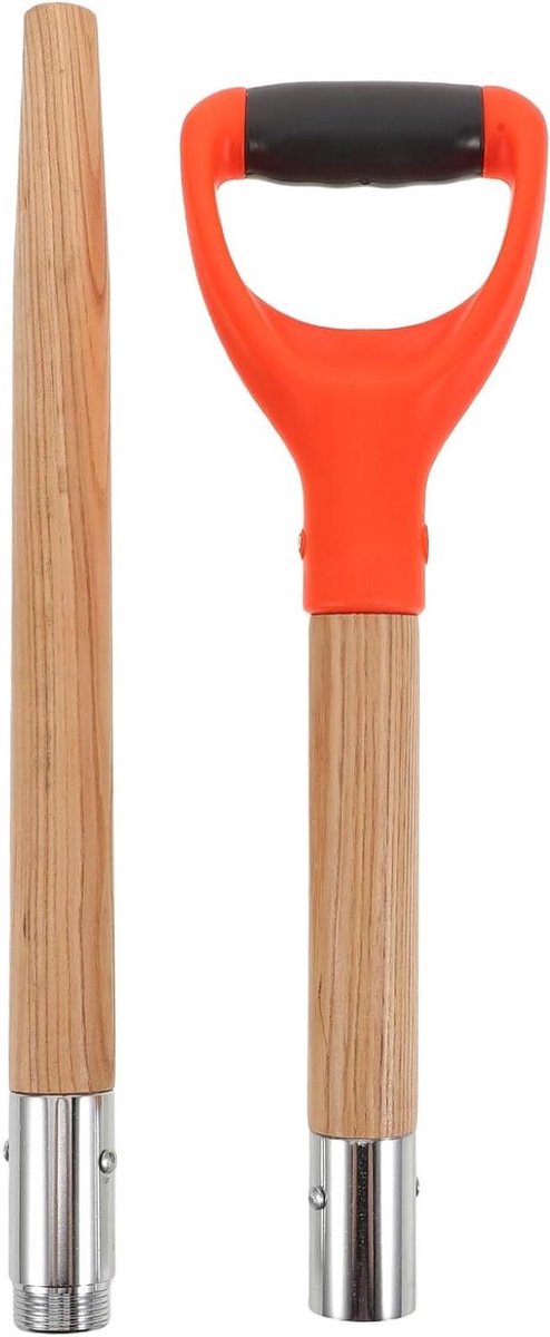 Vervangende Houten Steel - Gereedschapssteel Tuin - Tuinonderhoud - Modulair Verwisselbaar - 865 cm - Beige