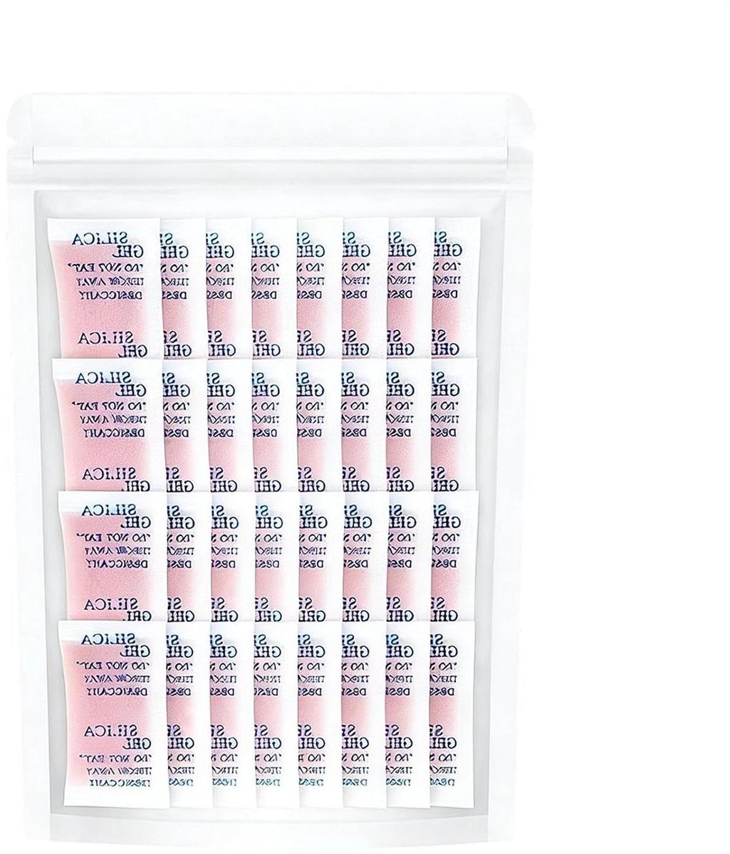 Droogmiddelpakketten - Vochtabsorptie zakken - Apparaten beschermen - Herbruikbaar na drogen - 12.6 x 8.7 x 2.2 cm - Niet gespecificeerd