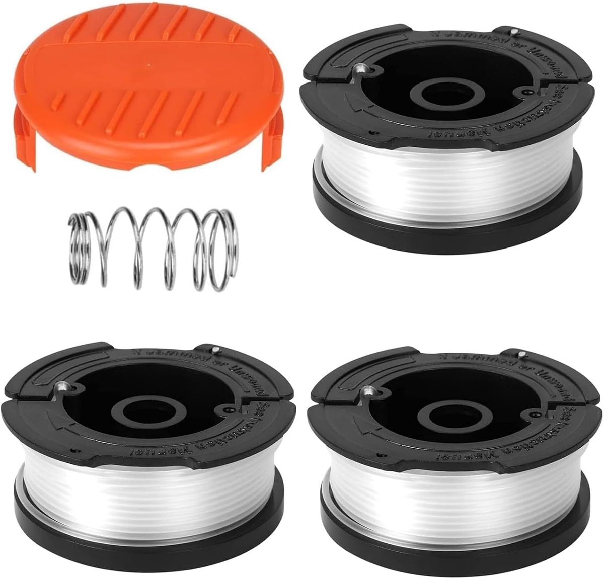 Spoel en lijnspoel 3-pack - Compatibel met Black & Decker - Hoogwaardige prestaties - Ideaal voor elektrisch trimmen - ShopVlot