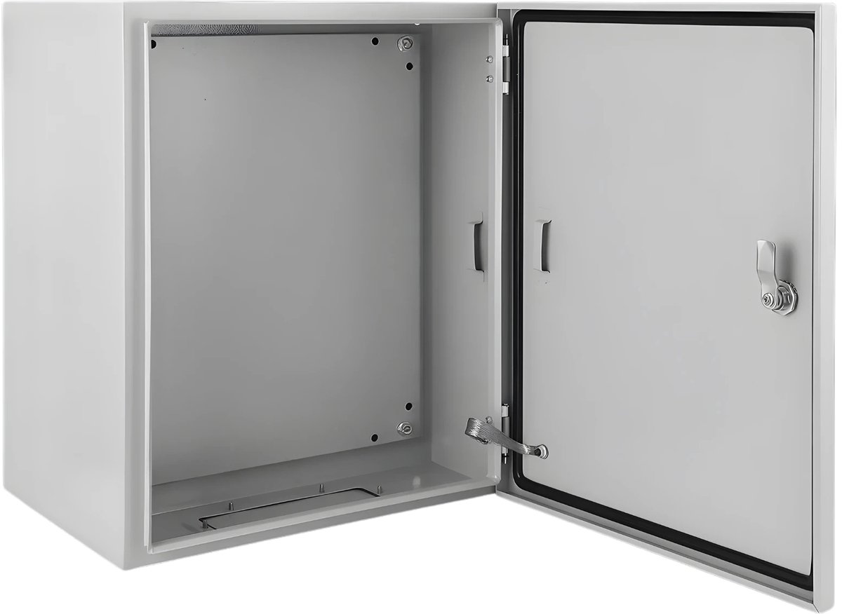 Elektrische Aansluitdoos IP66 51x40x25 cm - Waterdichte Stalen Behuizing met Slot - Voor Buitenmontage