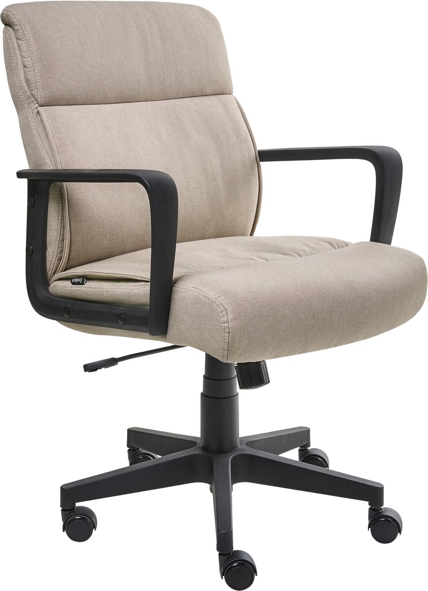BYRON - Bureaustoel - Beige - Polyester