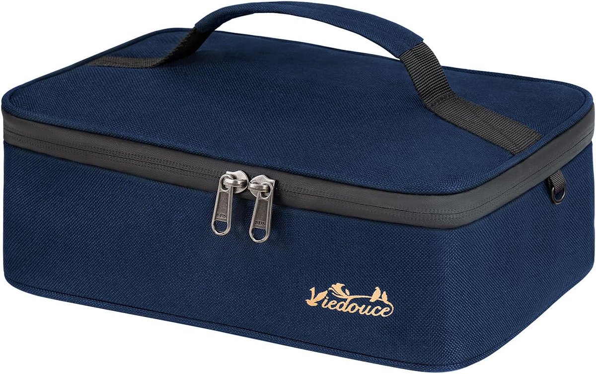 Lunchtas 4L Waterproof - Isolerend - Dubbele rits - Ideaal voor kantoor - ShopVlot