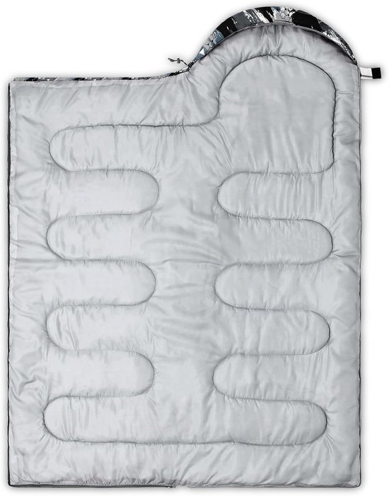 Slaapzak Mummie - Outdoor Slaapzak - Kamperen en Wandelen - Waterdicht Polyester - 80 x 230 cm - Voetbal — afbeelding 4