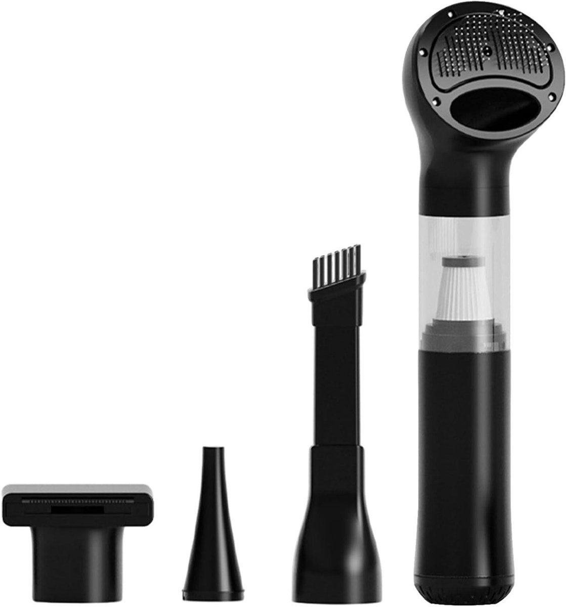 Hond Grooming Vacuüm - Hondenborstel Stofzuiger - Huisdier Verzorging - Stille Werking - 291L x 20B x 95H cm - Zwart