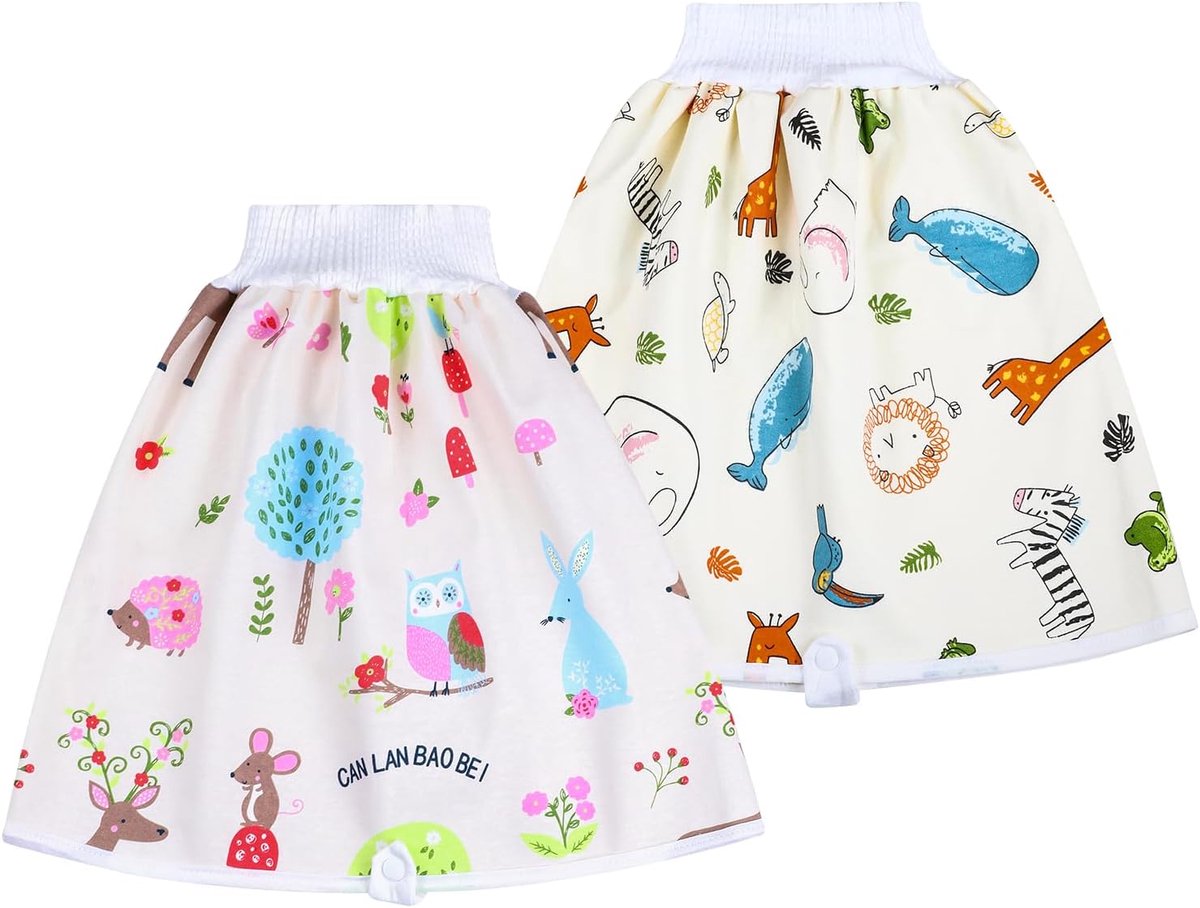 Luiertroggen Pack van 2 - Katoen - Potty training - Comfortabel voor kinderen - SnelShoppen