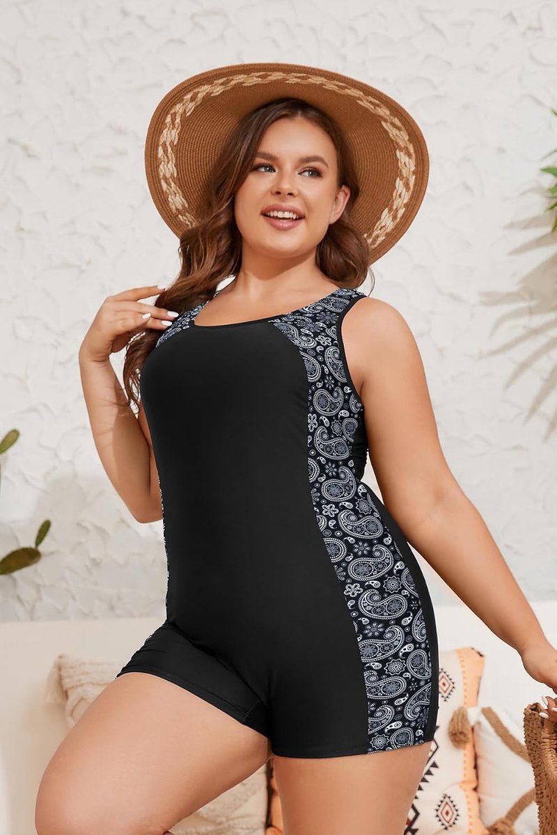 Badpak Dames Grote Maat Racerback Badpak Dames Sport Badpak Dames Grote Maat