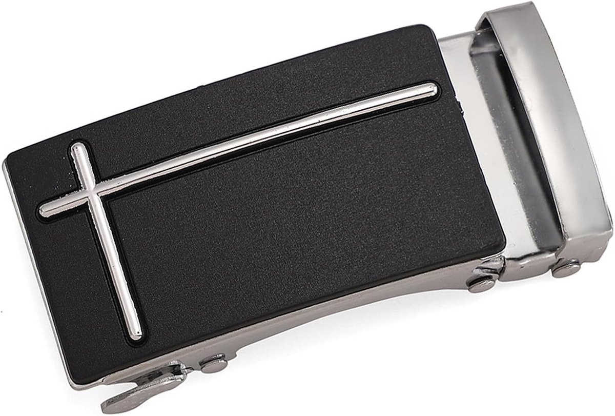 Gesp voor mannen en vrouwen met 35 mm, verwisselbare automatische gesp voor riem, stijlvolle accessoires voor elke gelegenheid