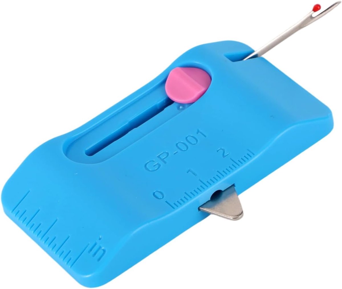 Magnetische Naadgeleider voor Naaimachine met Schaal & Naadripper | Multifunctionele Magnetische Naaimachine Naadgeleider Naaiaccessoires voor Positioneren Bevestigen Manchetten Sluitingen