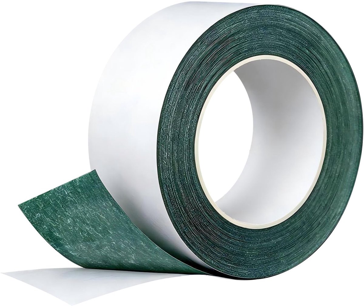 Isolatietape, 40 mm x 25 m, groen gerstpapier, elektrisch, ter bescherming van de isolatie